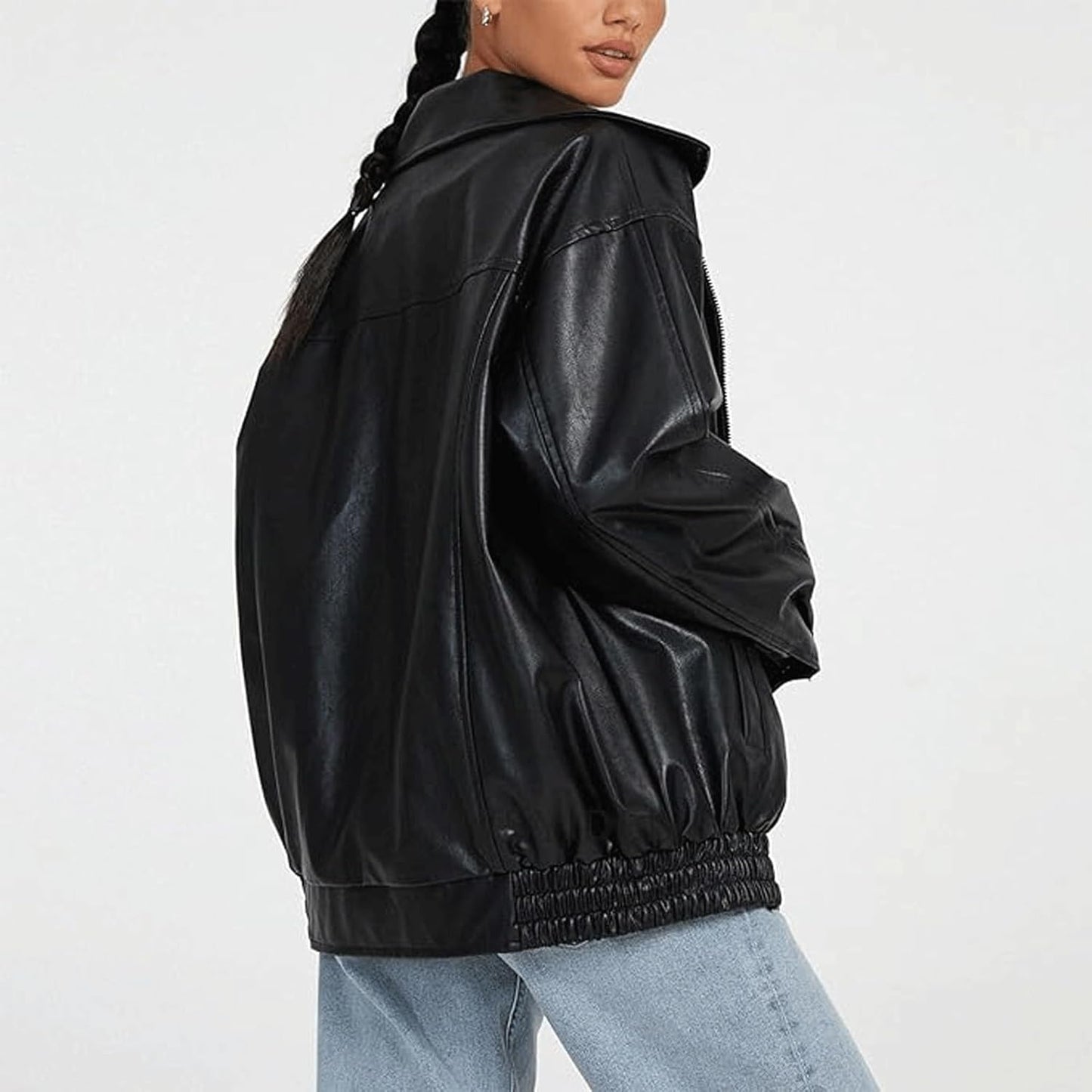 Oversized Leren Jas