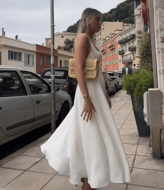 ELEGANZA FLARE | Midi Jurk
