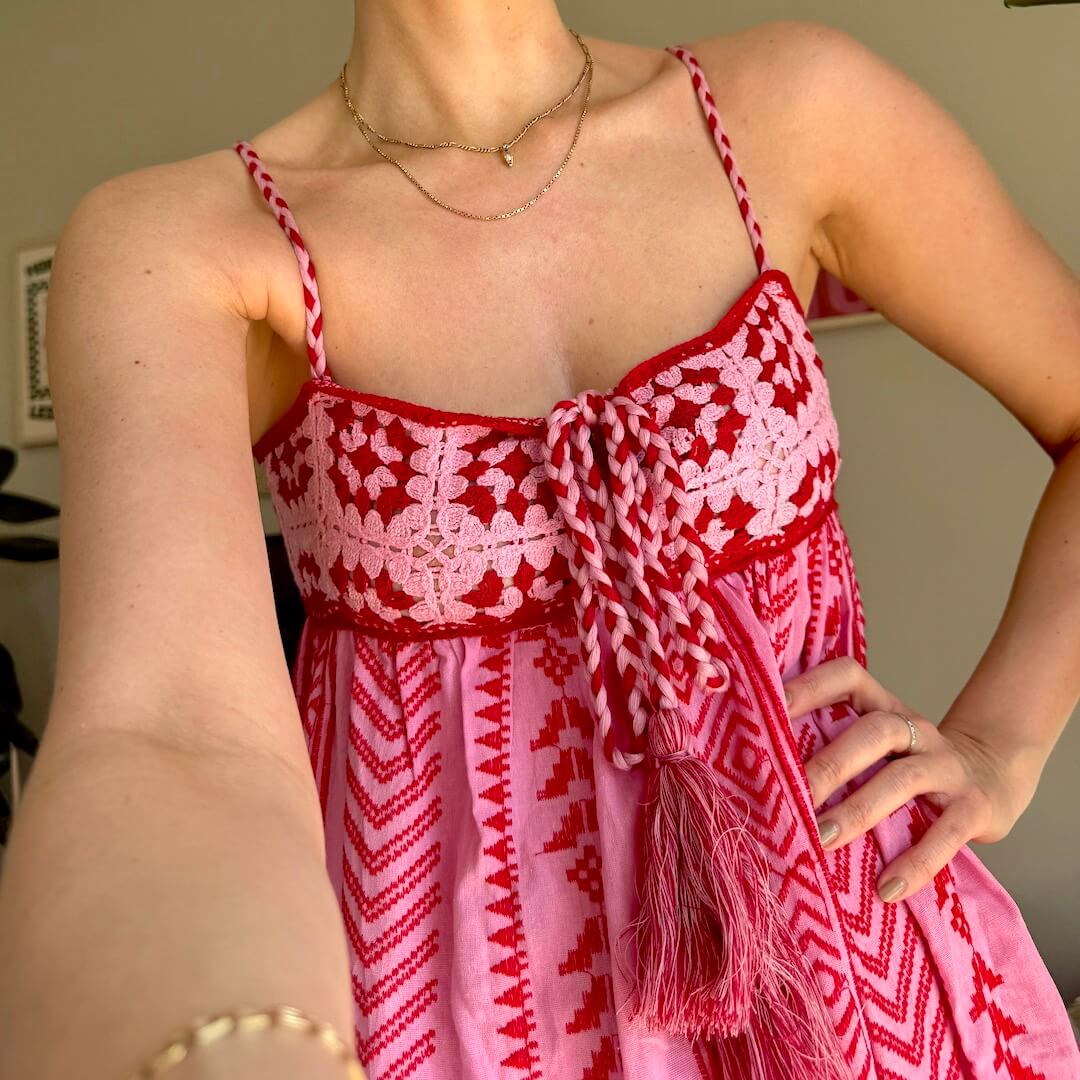 PINK DONNA | Maxi Dress
