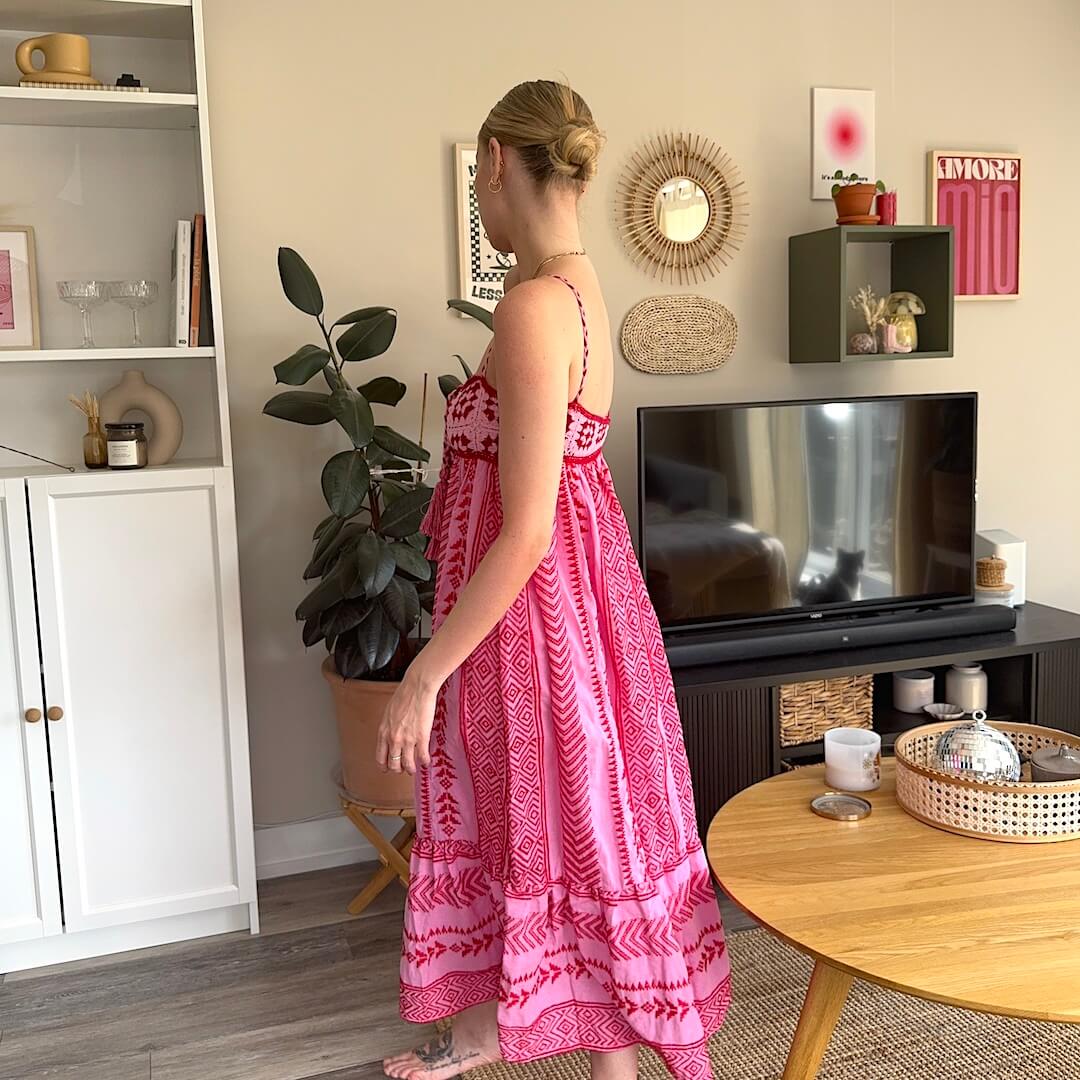 PINK DONNA | Maxi Dress