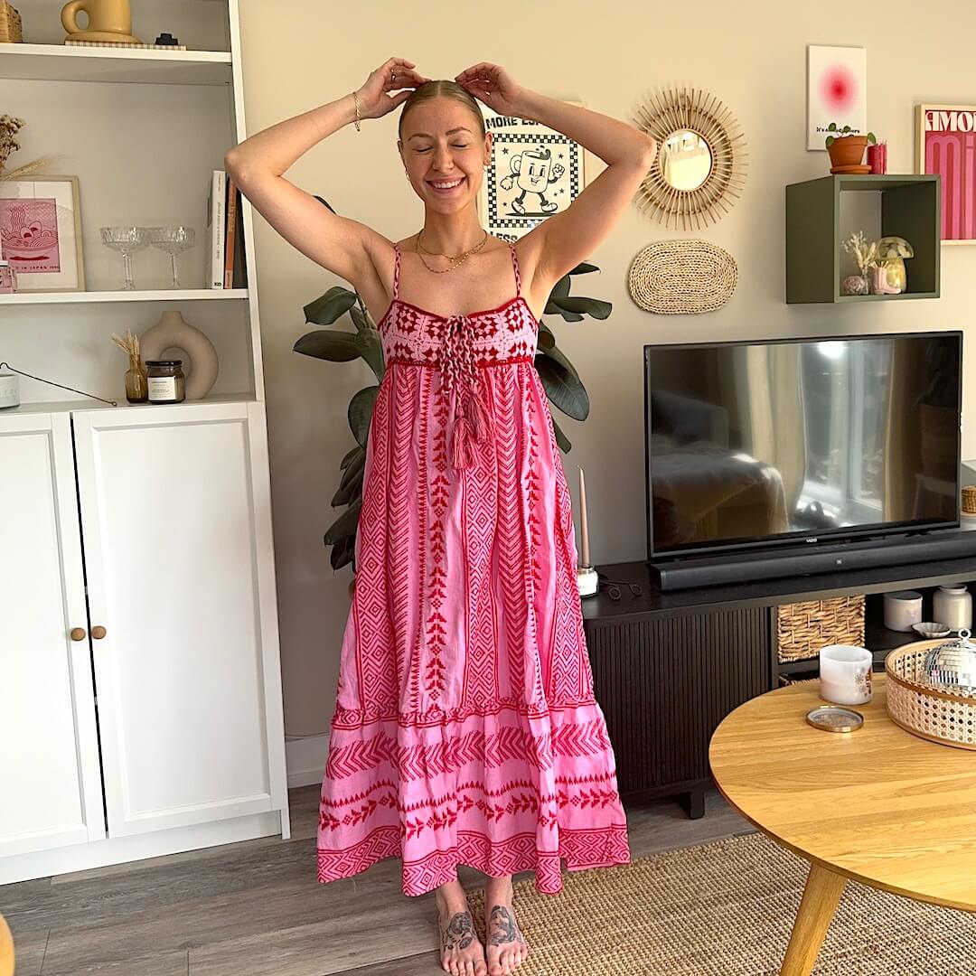 PINK DONNA | Maxi Dress
