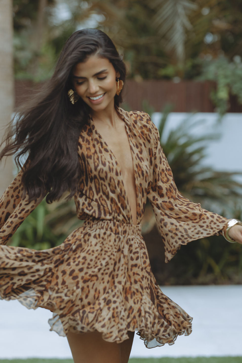 LEOPARD | Mini Dress