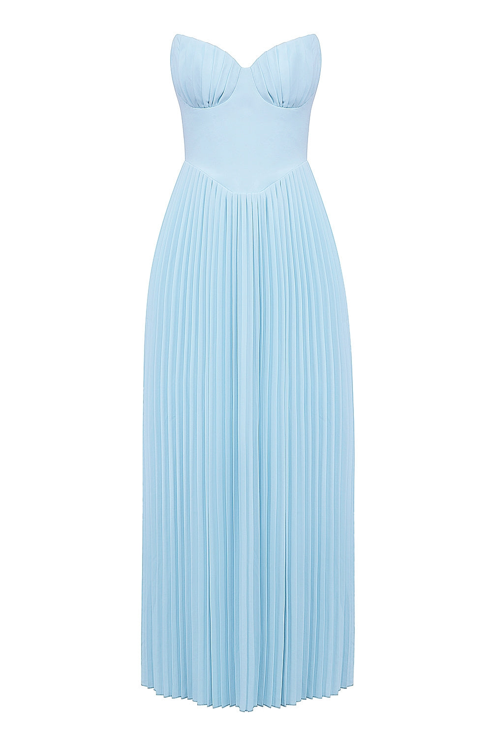 BLUE CORSET | Maxi Dress