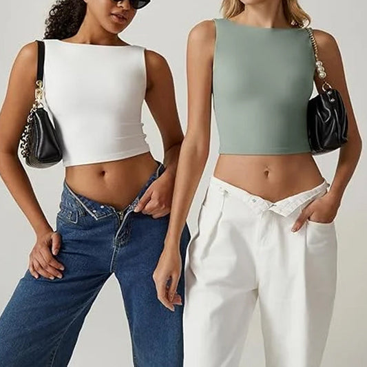 OPEN BACK | Crop Top