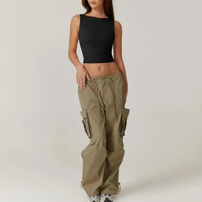 OPEN BACK | Crop Top
