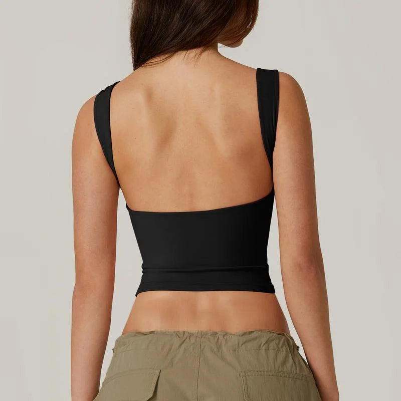 OPEN BACK | Crop Top