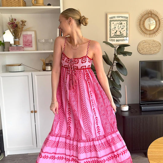 PINK DONNA | Maxi Dress