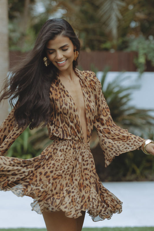 LEOPARD | Mini Dress