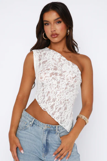 HAILEY | One-Shoulder Top