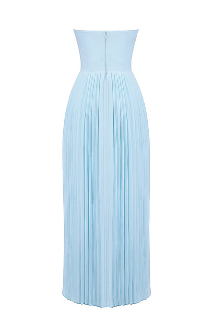 BLUE CORSET | Maxi Dress